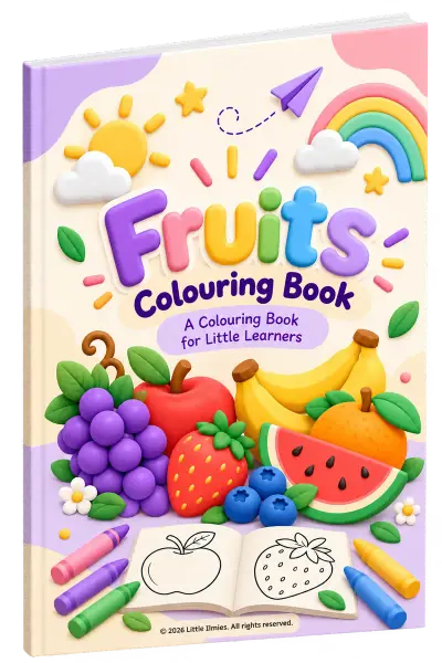 Fruits Colouring Book book cover