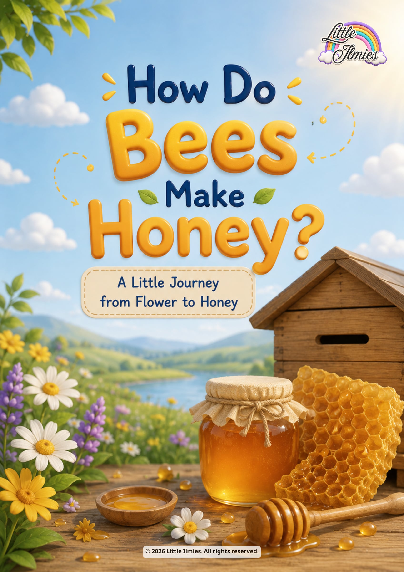 How Do Bees Make Honey? preview cover