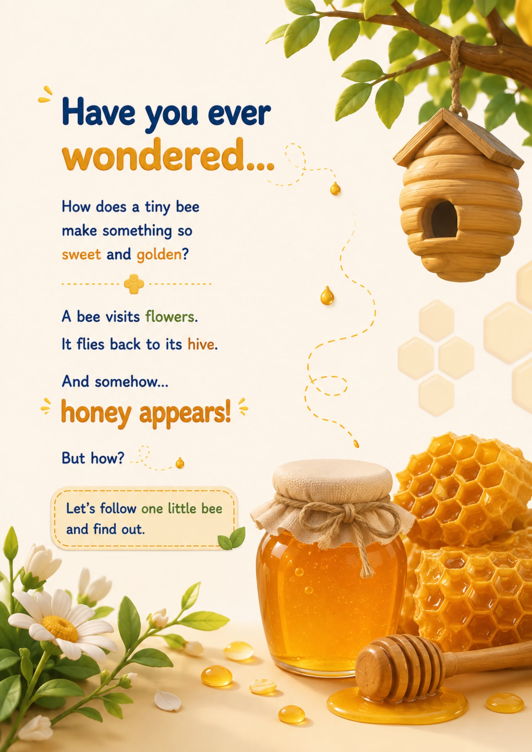Sample page 2 of How Do Bees Make Honey?